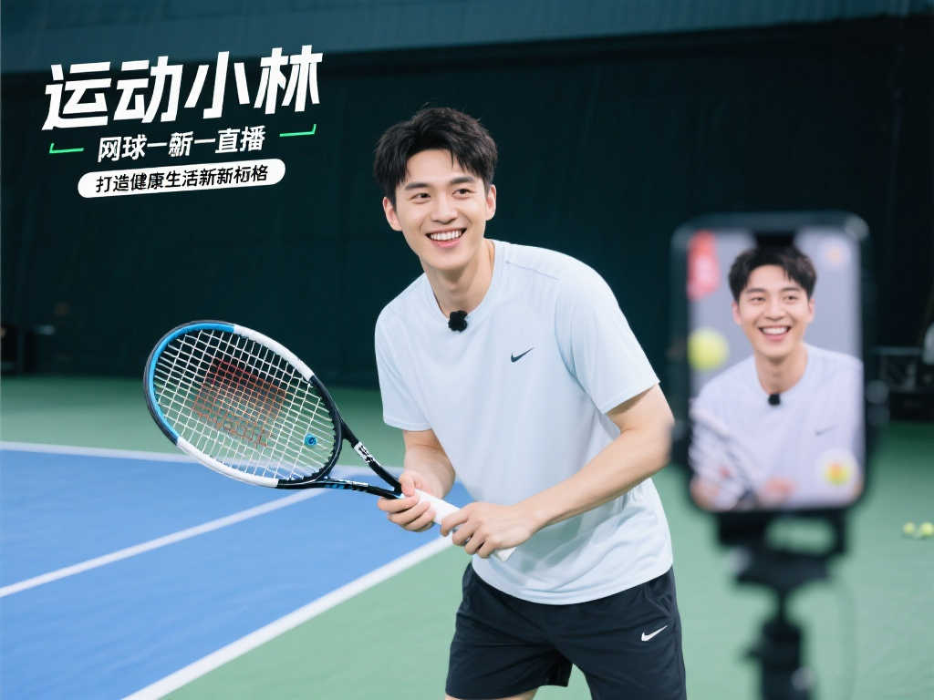 李昀锐网球直播，运动达人小林登场